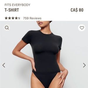 Skims Fits Everyone t-shirt